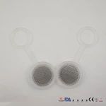 Hygienic Stainless Steel 316L Cap Gaskets Platinum Silicone