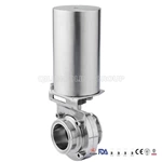 Manual/ Pneumatic Operated Sanitary Butterfly Valve