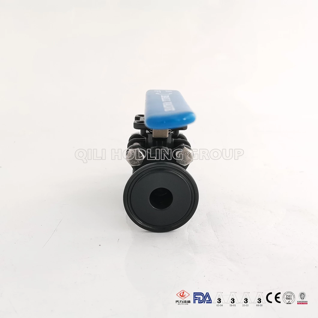 New Type Sanitary  Manual Operation High Platform PTFE Ball Valve