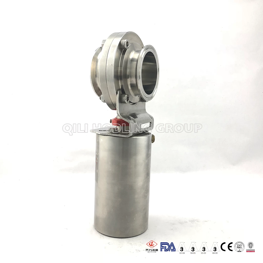 Pneumatically Actuated B5102 Series Butterfly Valve