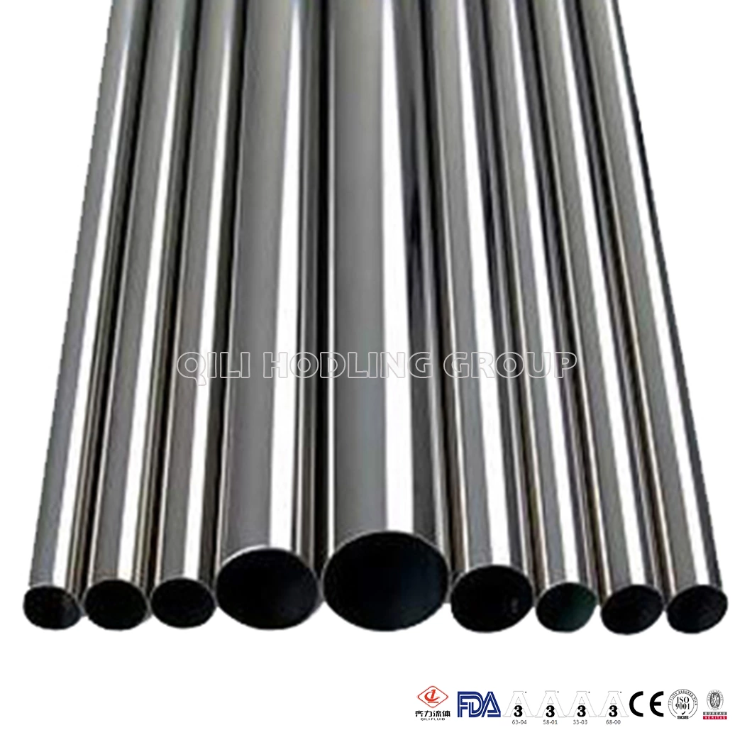 Round & Square Seamless Stainless Steel Sanitary Pipe
