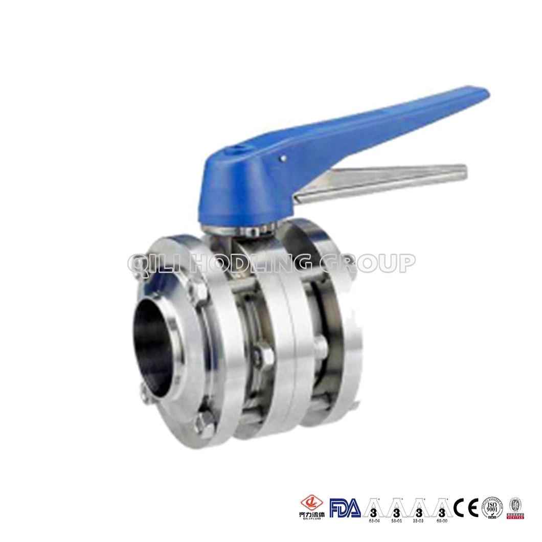 Sanitary Butterfly Valve Stainless Steel Material Valves