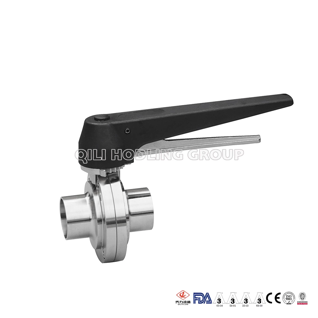 Sanitary Butterfly Valve Stainless Steel Material Valves