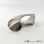 Sanitary Clamp/Weld 45 Degree/90 Degree Pipe Fittings Bend Elbow Tee