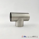 Sanitary Clamp/Weld 45 Degree/90 Degree Pipe Fittings Bend Elbow Tee