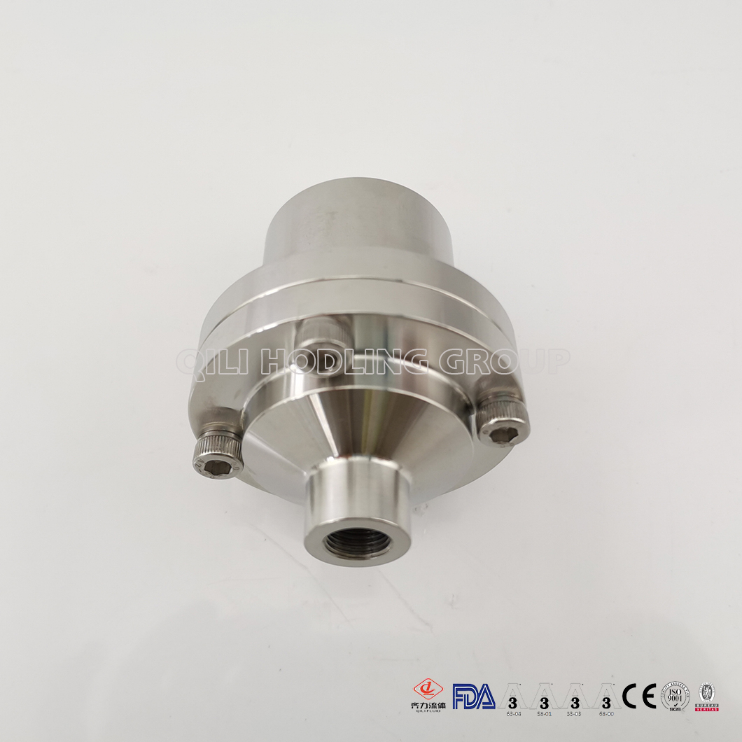 Sanitary Stainless Steel 304 316L Check Valve Middle Flange Weld End
