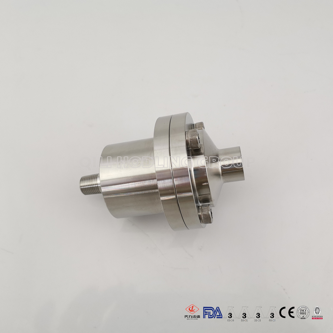 Sanitary Stainless Steel 304 316L Check Valve Middle Flange Weld End