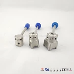 Sanitary Stainless Steel Butterfly Valve Pull Handle