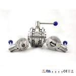 Sanitary Stainless Steel Butterfly Valves
