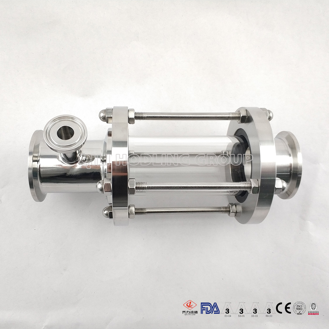 Sanitary Stainless Steel Clamp Fluid Sight Glass for Beer