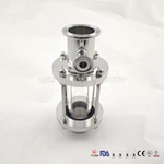 Sanitary Stainless Steel Clamp Fluid Sight Glass for Beer