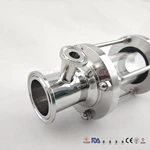 Sanitary Stainless Steel Clamp Fluid Sight Glass for Beer