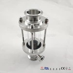 Sanitary Stainless Steel Clamp Fluid Sight Glass for Beer