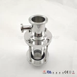 Sanitary Stainless Steel Clamp Fluid Sight Glass for Beer