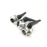 Sanitary Stainless Steel Clamped Butterfly Valve