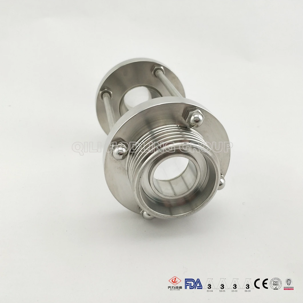 Sanitary Stainless Steel Inline Threaded Sight Glass