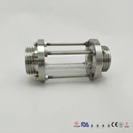 Sanitary Stainless Steel Inline Threaded Sight Glass