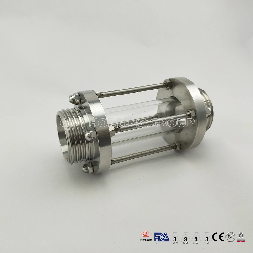 Sanitary Stainless Steel Inline Threaded Sight Glass