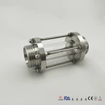 Sanitary Stainless Steel Inline Threaded Sight Glass