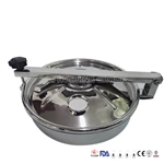 Sanitary Stainless Steel Manhole Cover with Material