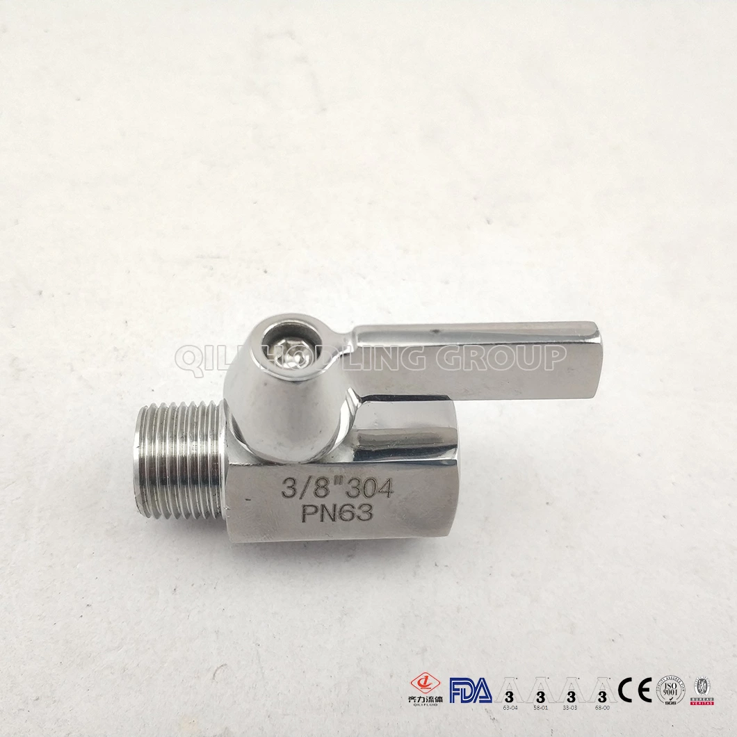 Sanitary Stainless Steel Mini Ball Valve MM