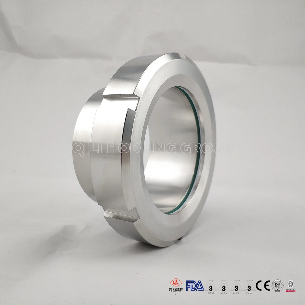 Sanitary Stainless Steel New Weld Union Sight Glass
