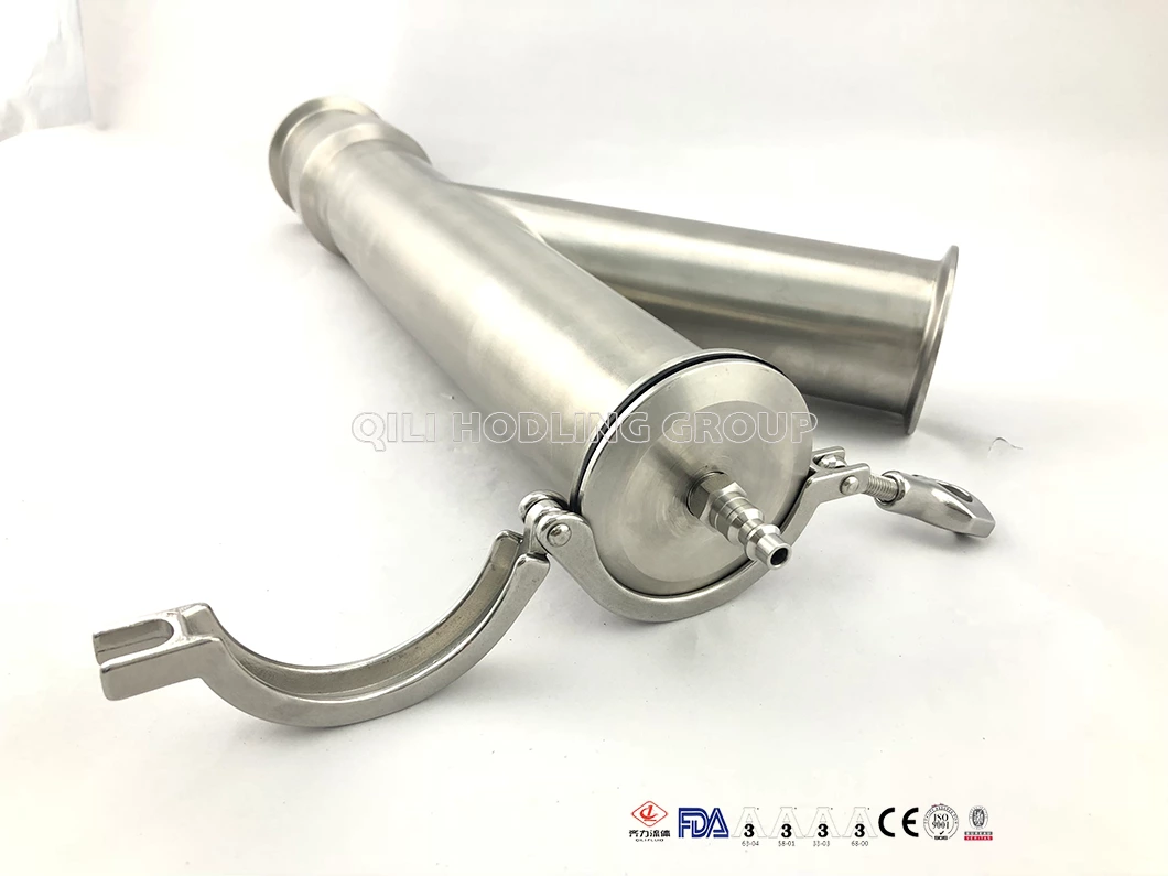 Sanitary Stainless Steel Pipe Fitting Clamp Custom Y Tee pipe adapter