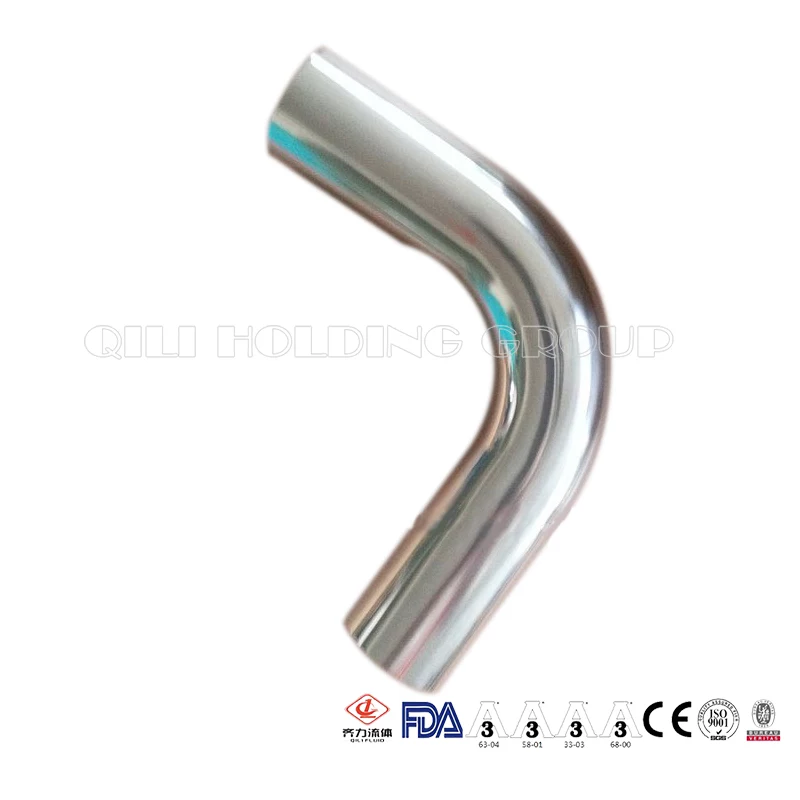 Sanitary Stainless Steel Special Welded Extension Elbow