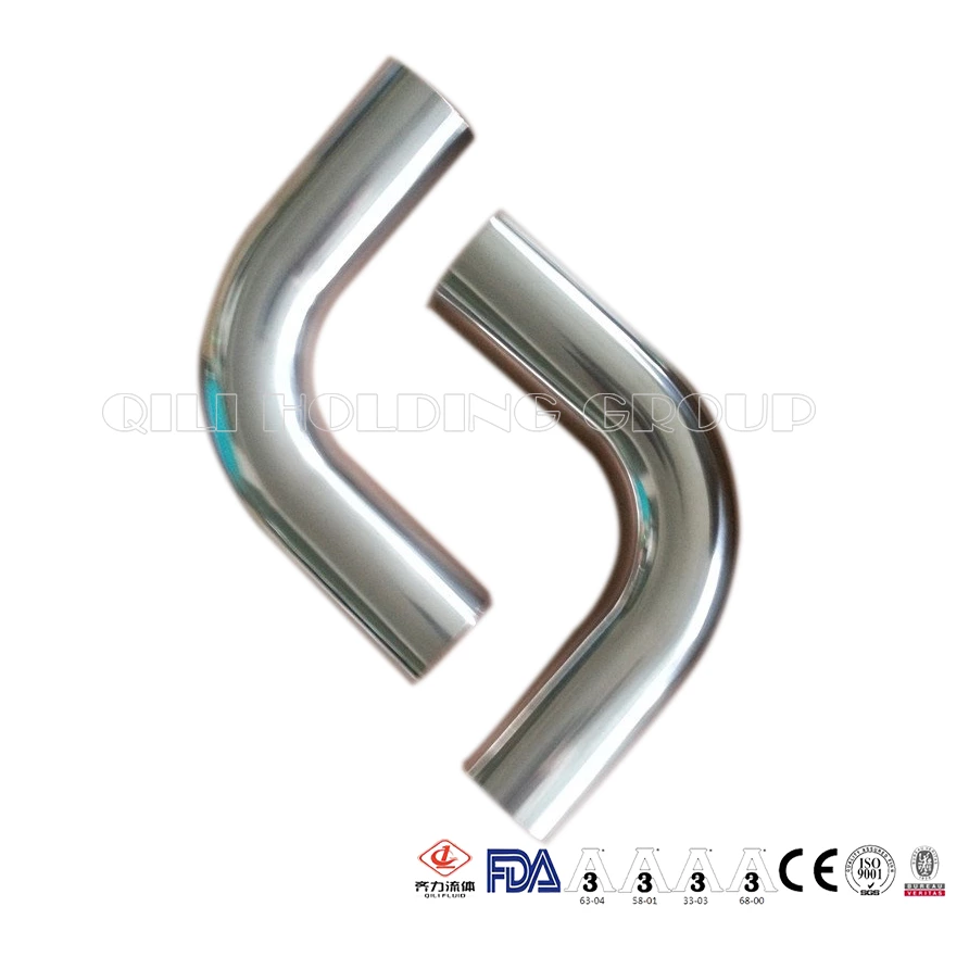 Sanitary Stainless Steel Special Welded Extension Elbow