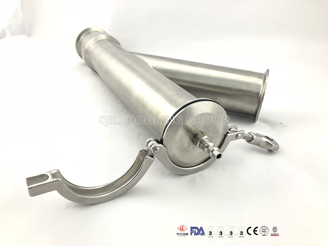 Sanitary Stainless Steel Tee Pipe Clamp Tee Wye Fitting  pipe adapter
