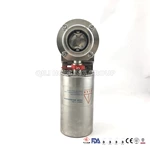 Sanitary Stainless Steel Threaded Pneumatic Butterfly Valve