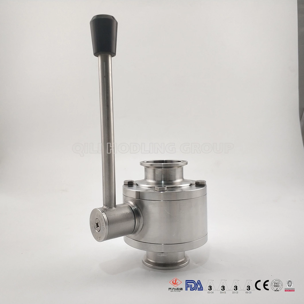 Sanitary Stainless Steel Tri Clamp High Pressure Ball Valve
