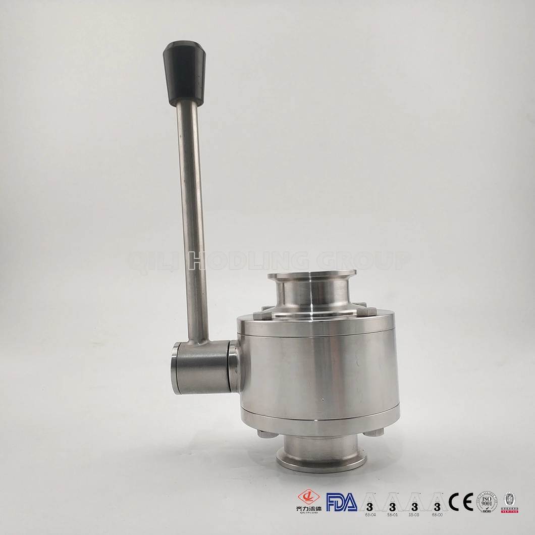 Sanitary Stainless Steel Tri Clamp High Pressure Ball Valve