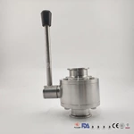 Sanitary Stainless Steel Tri Clamp High Pressure Ball Valve