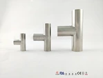 Sanitary Stainless Steel Welded Equal Tee