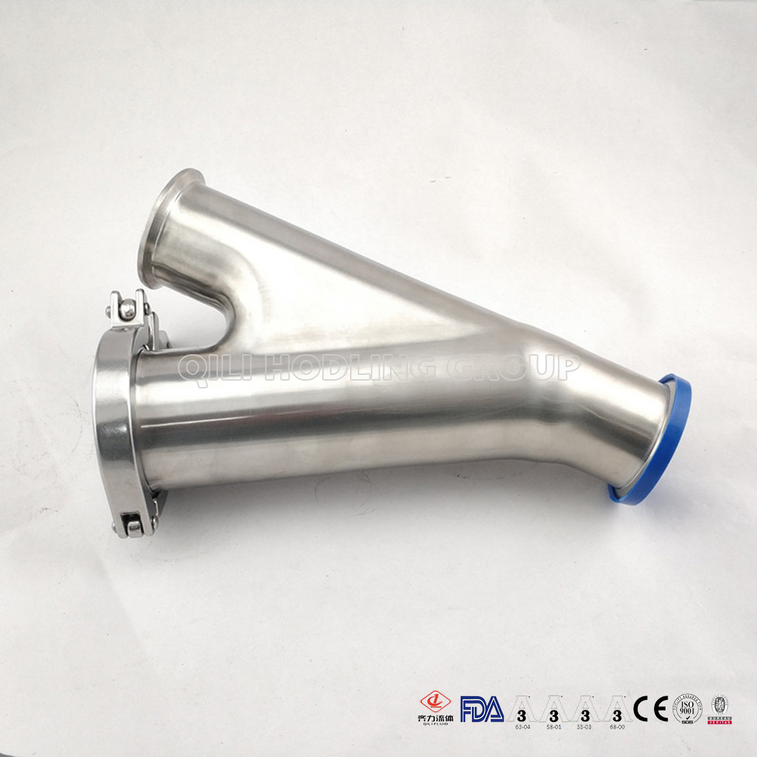 Sanitary Stainless Steel Y Ball Check Valve