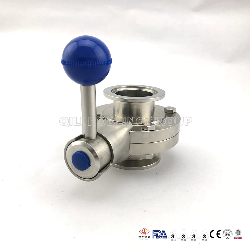 Sanitary Weld Butterfly Valve