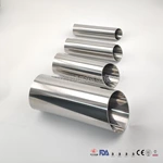 SS304 And SS316L Stainless Steel Round Or Square Pipe System Weld Tube Polished