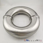 Ss304 Ss316 Food Grade 180° Elbow Clamp End