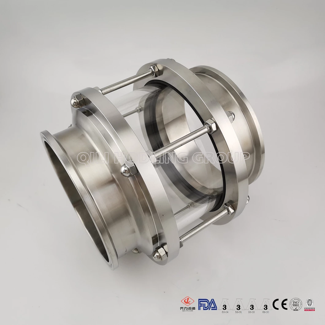 Ss304 Ss316L Hygienic Tri Clover Sight Glass