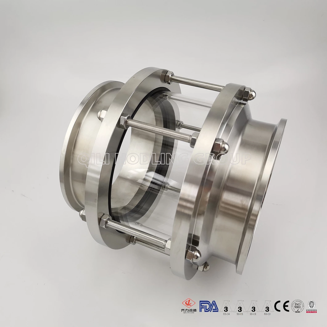 Ss304 Ss316L Hygienic Tri Clover Sight Glass