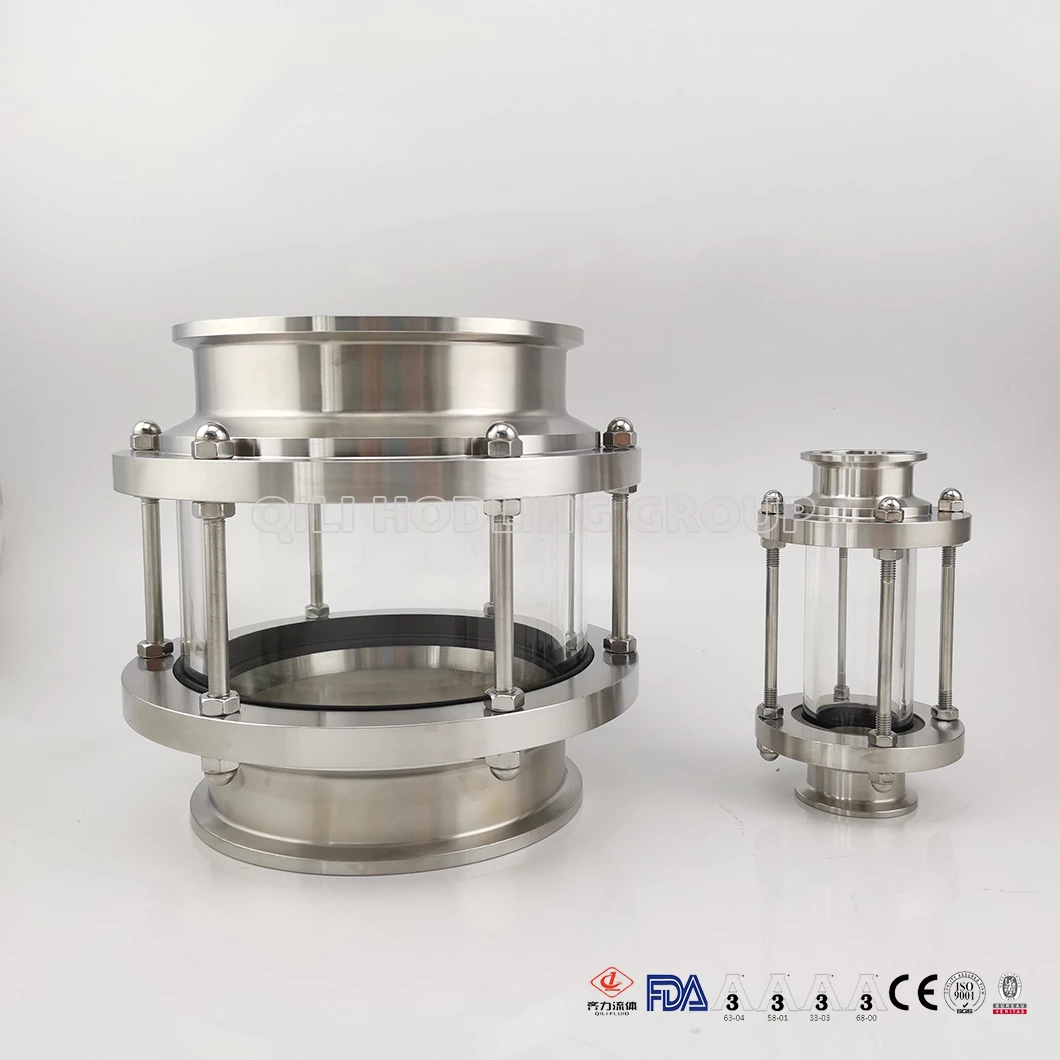 Ss304 Ss316L Hygienic Tri Clover Sight Glass