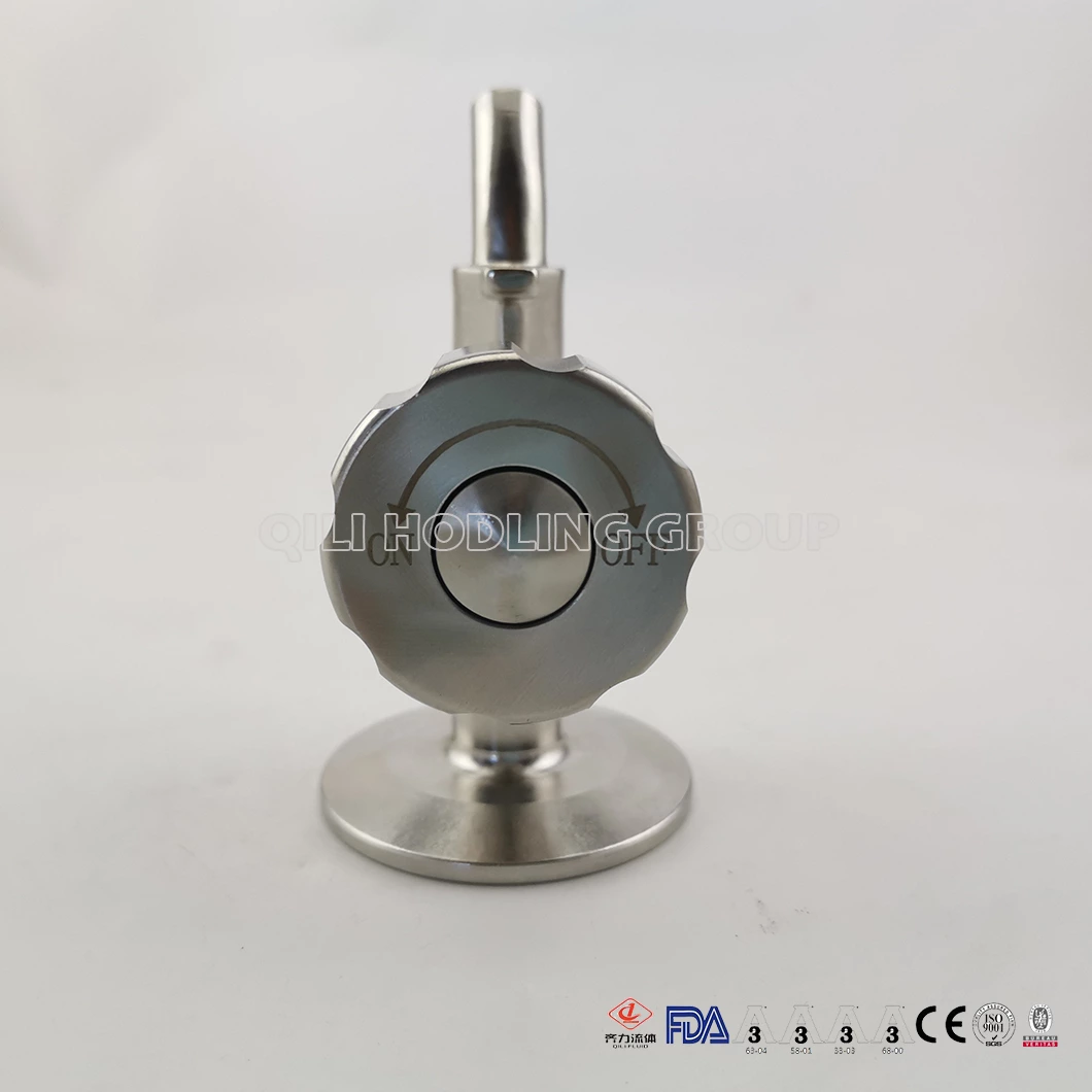 SS304 Tank Accessories Tri-Clamp Sample Valve