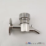 SS304 Tank Accessories Tri-Clamp Sample Valve