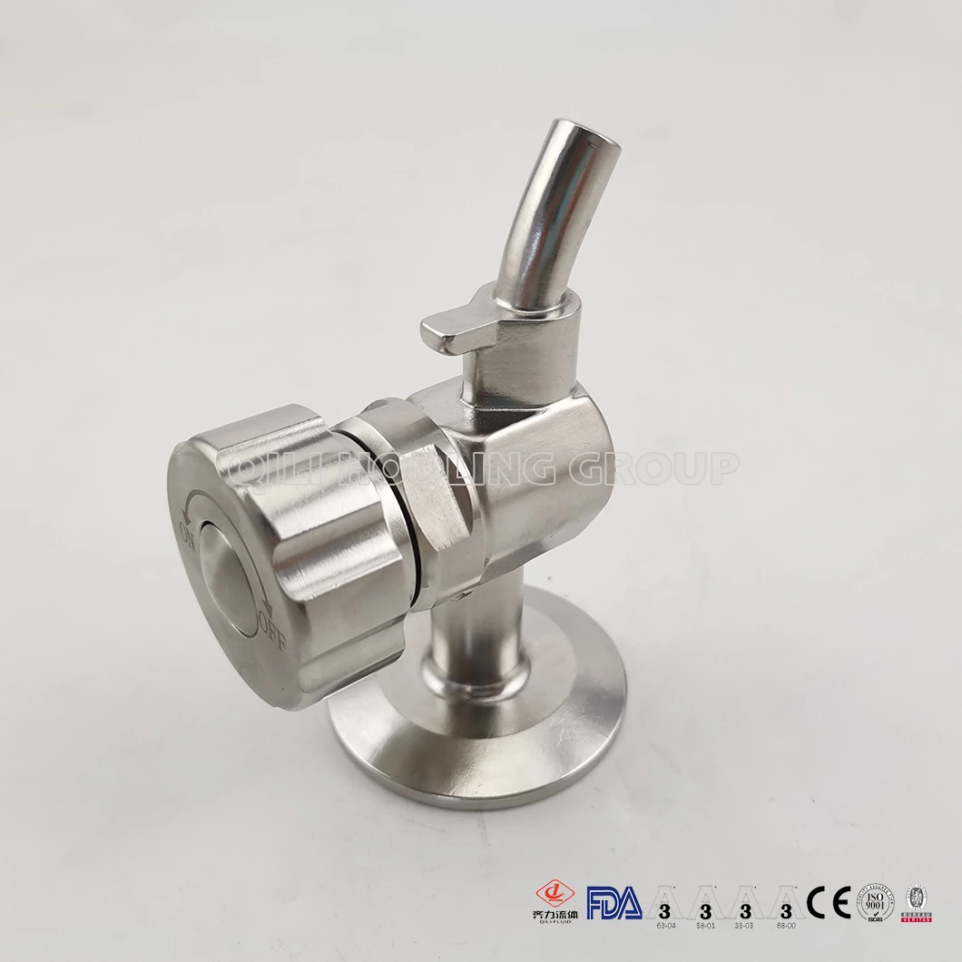 SS304 Tank Accessories Tri-Clamp Sample Valve