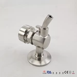 SS304 Tank Accessories Tri-Clamp Sample Valve