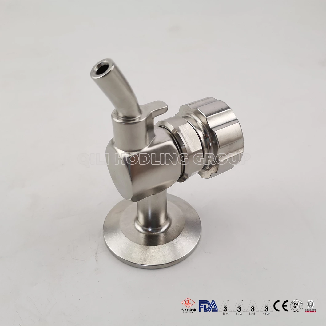 SS304 Tank Accessories Tri-Clamp Sample Valve