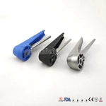 Plastic / Stainless Steel 3A Standard Butterfly Valves Handle Multi-Position Handle