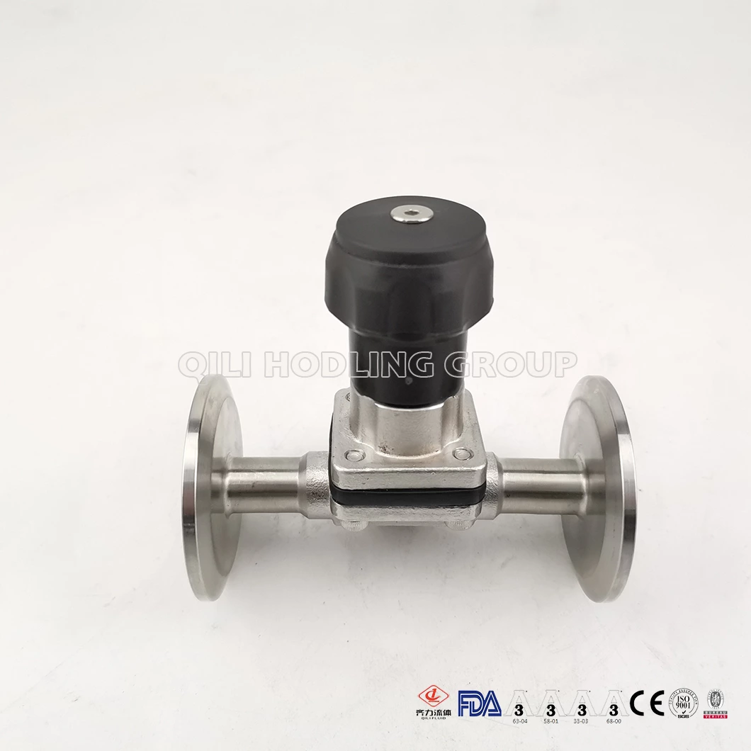 Stainless Steel Clamp Diaphragm Valve