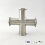 Stainless Steel Food Grade Hygienic Sanitary Pharma Clamp Elbow Tube Pipe Fitting